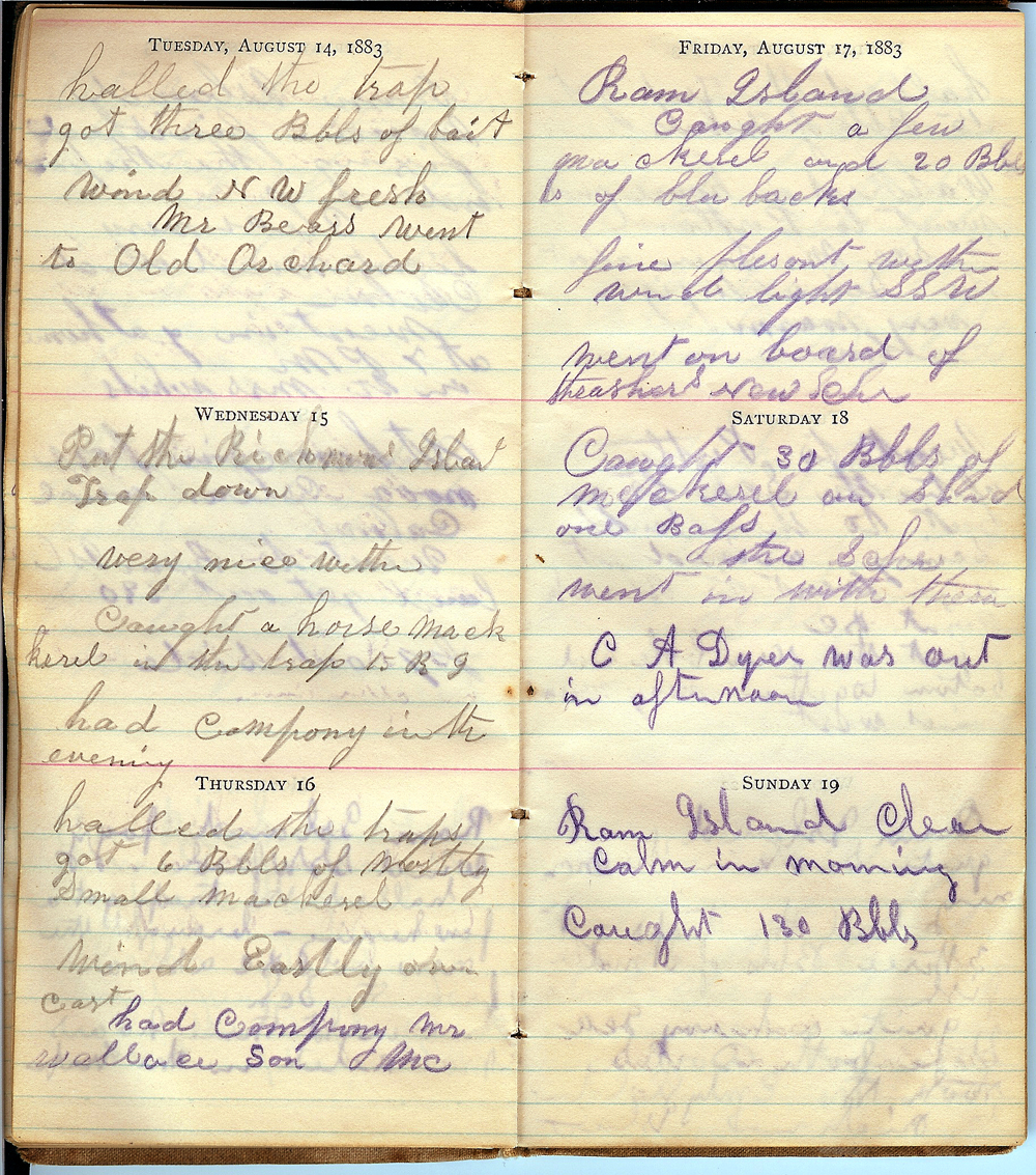 August 14 - August 19, 1883