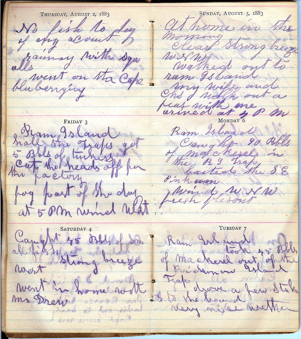 August 2 - August 7, 1883
