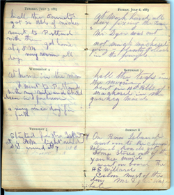 July 3 - July 8, 1883