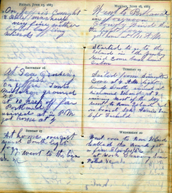 June 15 - June 20, 1883