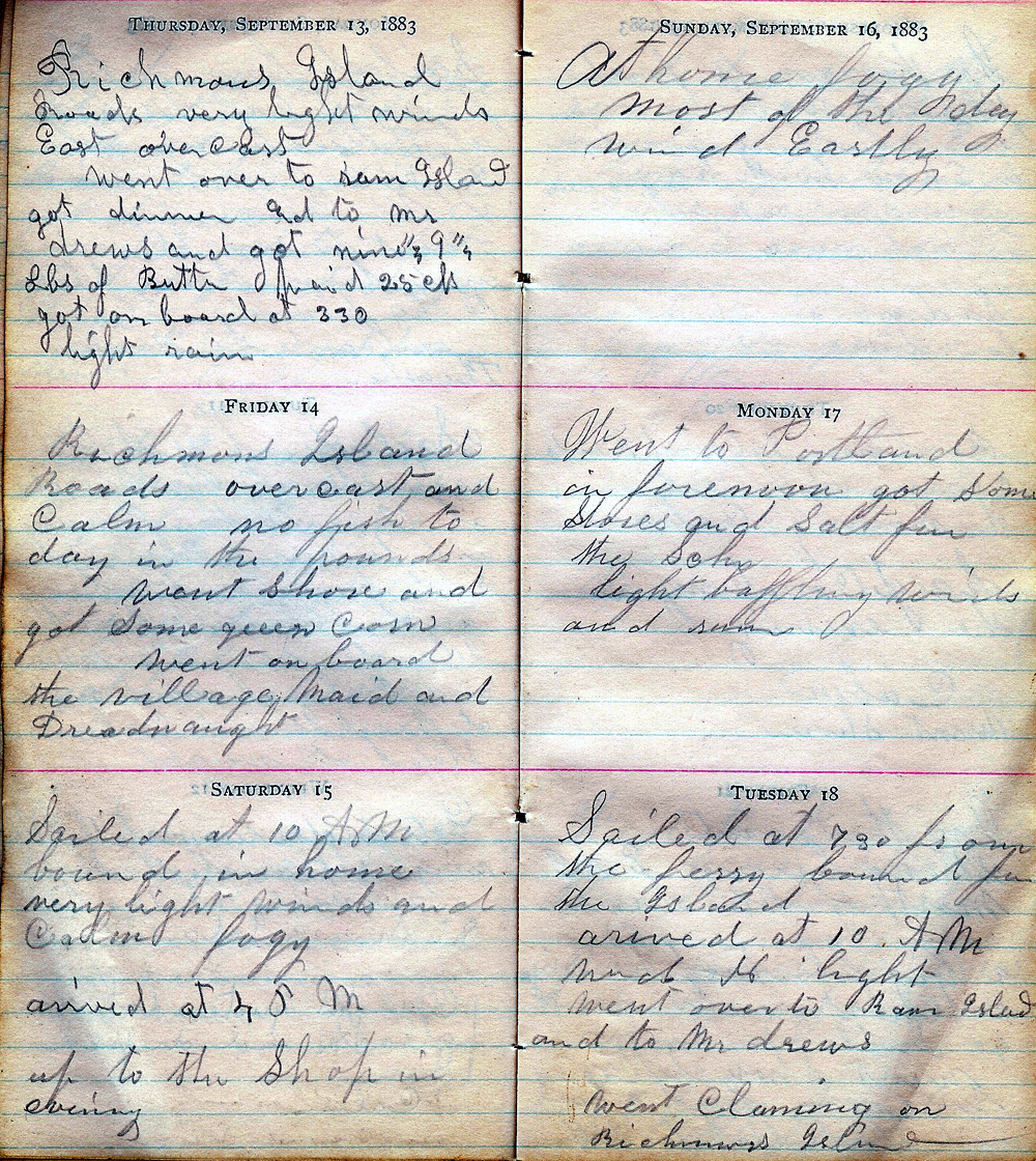 September 13 - September 18, 1883
