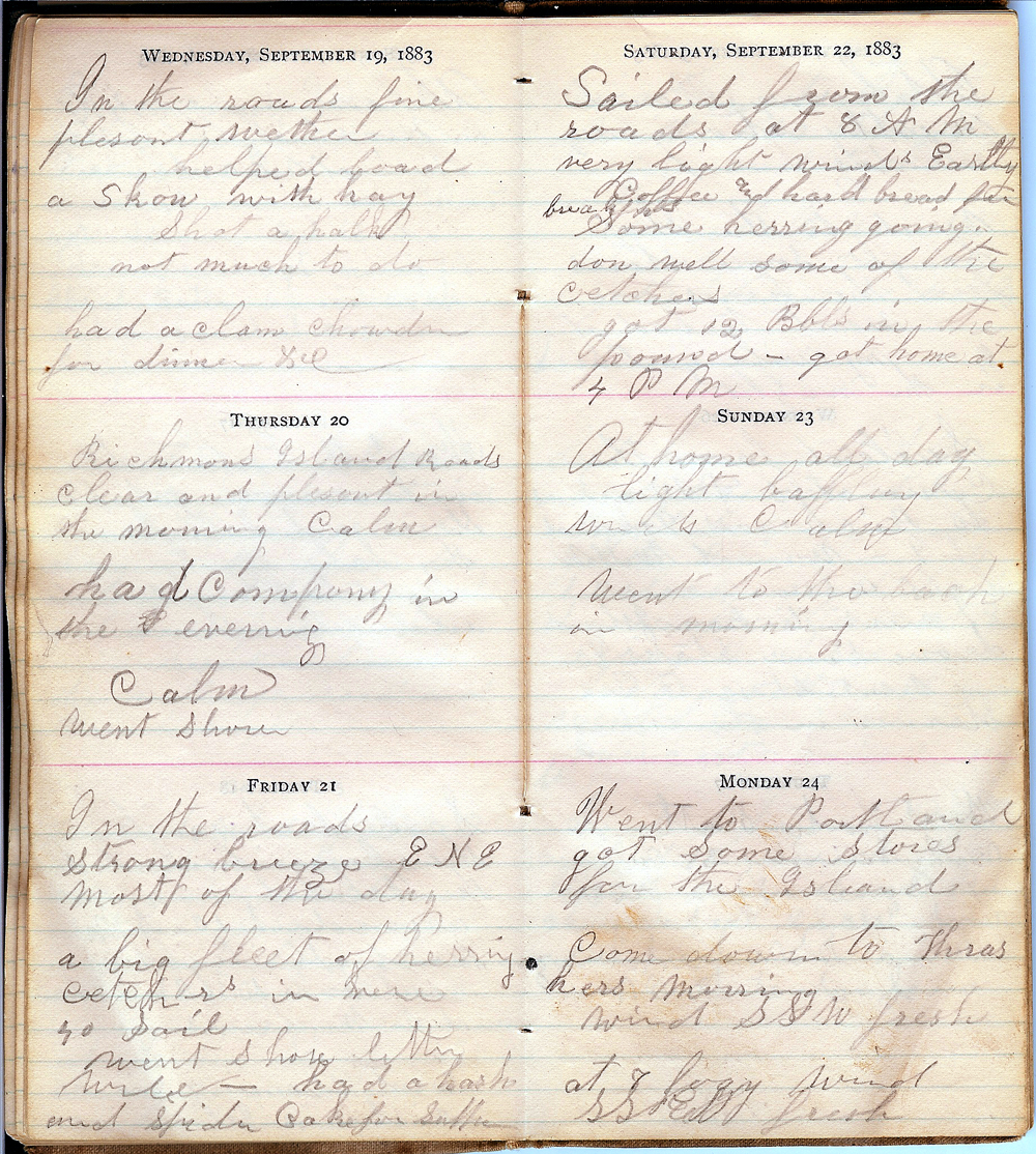 September 19 - September 24, 1883