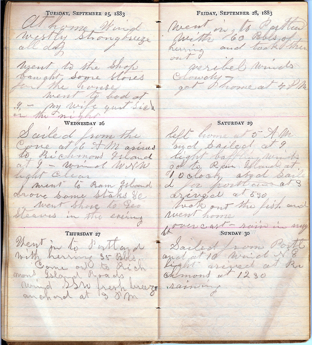 September 25 - September 30, 1883