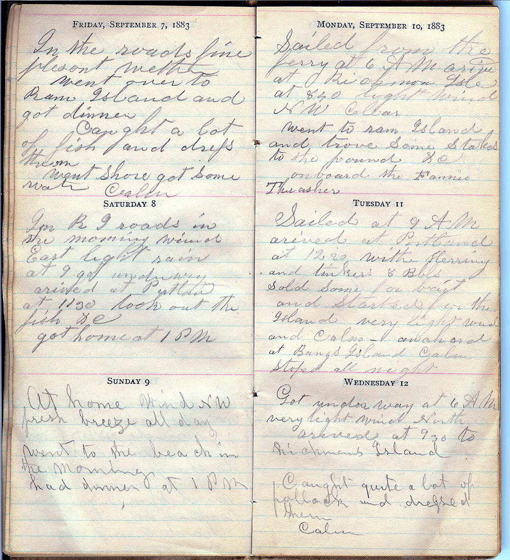 September 7 - September 12, 1883